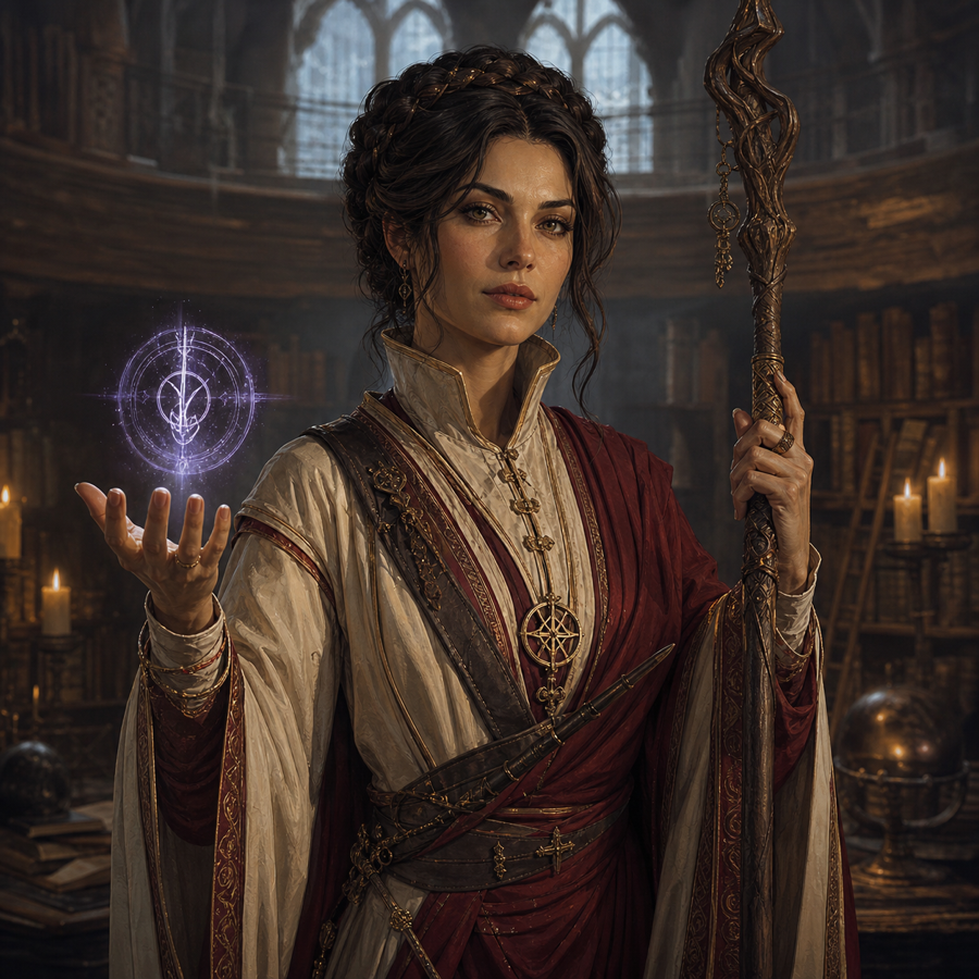 Edelina Colbert, Human Mage