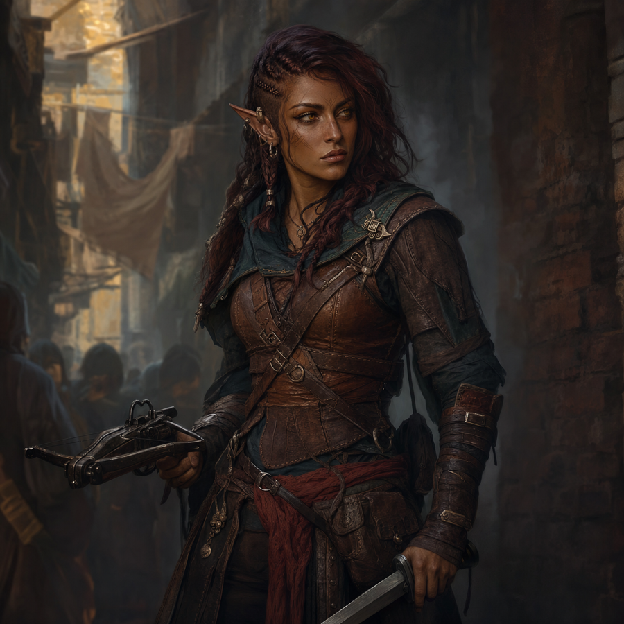 Rouge, Elf Rogue